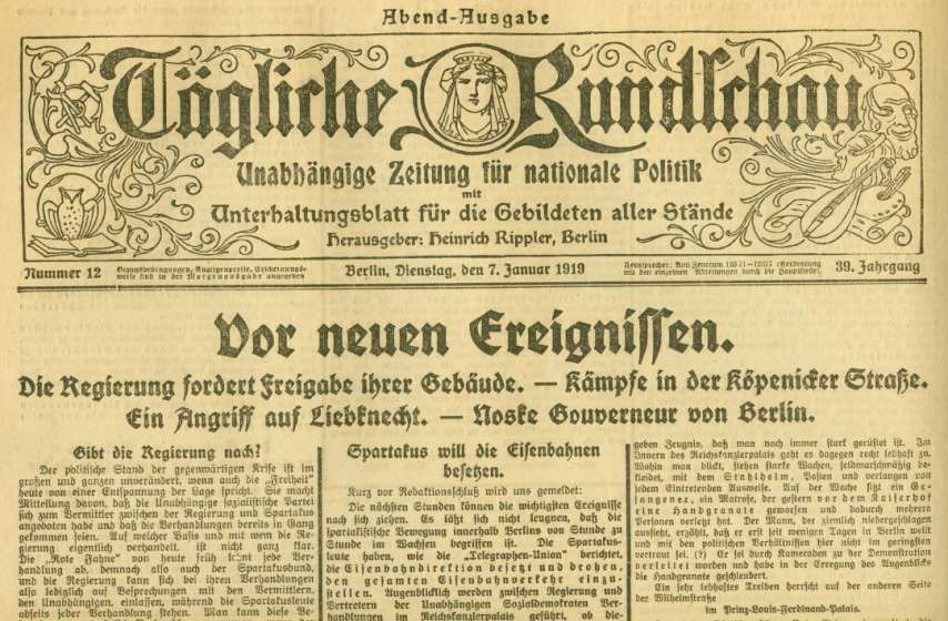 Kämpfe in der Köpenicker Straße